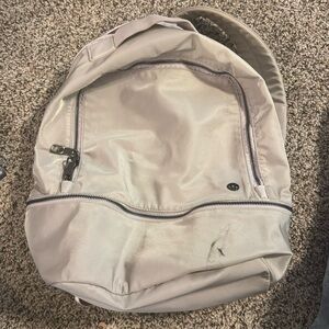 Lululemon gray Backpack